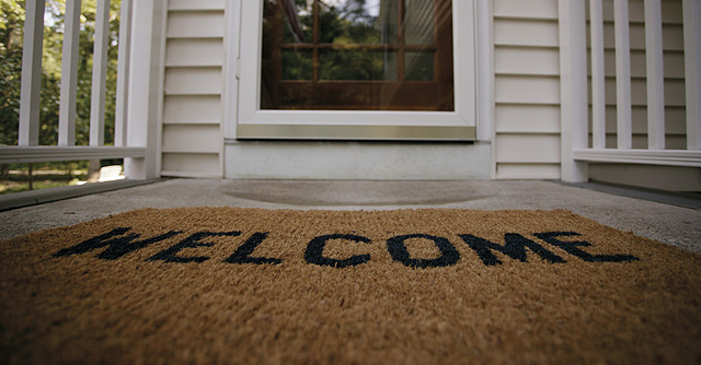 welcome mat