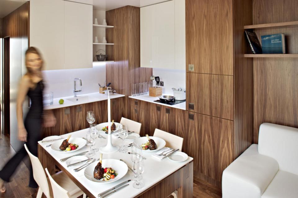 The Freedomky 2 PLUS Classic, a small prefab house with 1 bedroom in 465 sq ft. | www.facebook.com/SmallHouseBliss