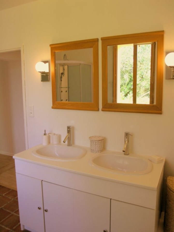 Gites Castelnaut, a restored cottage in southern France with 3 bedrooms in 1,450 sq ft. | www.facebook.com/SmallHouseBliss