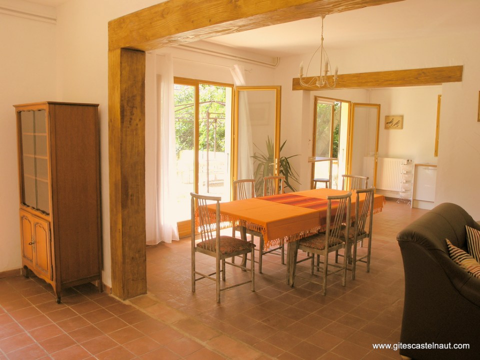 Gites Castelnaut, a restored cottage in southern France with 3 bedrooms in 1,450 sq ft. | www.facebook.com/SmallHouseBliss