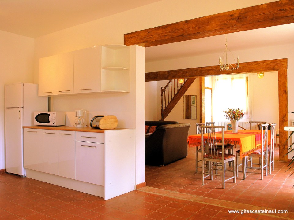 Gites Castelnaut, a restored cottage in southern France with 3 bedrooms in 1,450 sq ft. | www.facebook.com/SmallHouseBliss