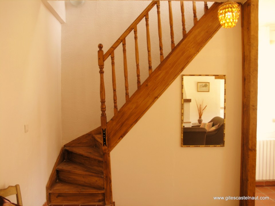 Gites Castelnaut, a restored cottage in southern France with 3 bedrooms in 1,450 sq ft. | www.facebook.com/SmallHouseBliss