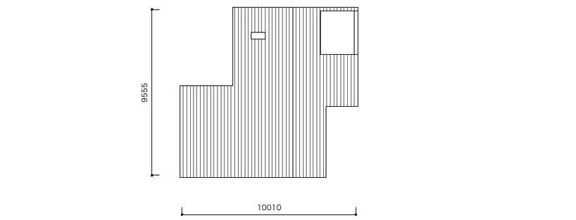 "47% House" seamlessly integrates outdoor and indoor spaces. It has 3 bedrooms in 1,052 sq ft. | www.facebook.com/SmallHouseBliss