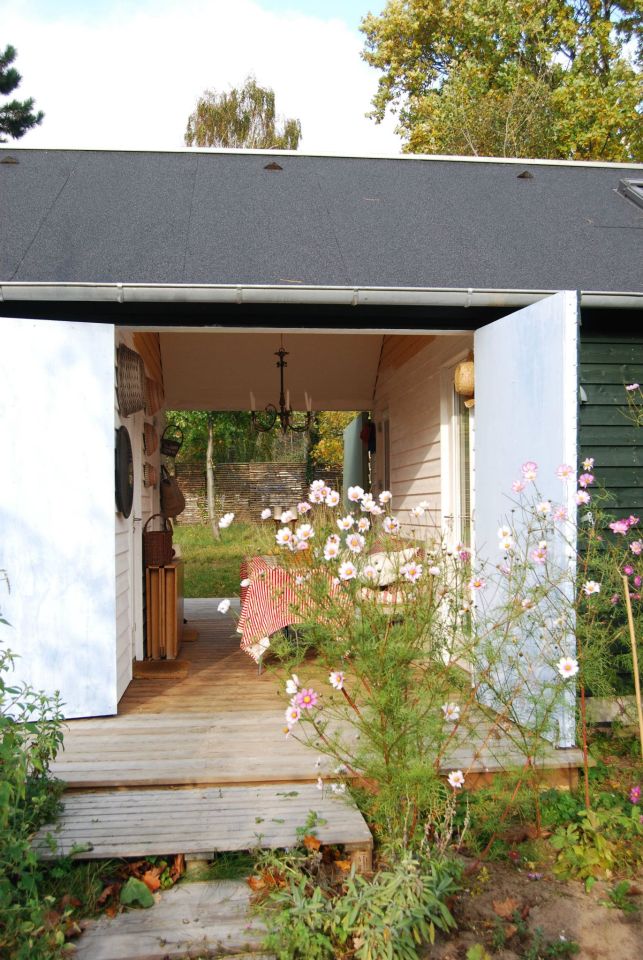 The Længehuset, a modular vacation house from Denmark with 2 bedrooms in 592 sq ft. | www.facebook.com/SmallHouseBliss
