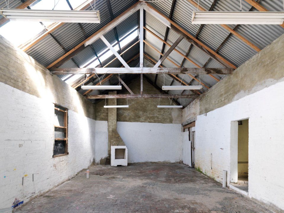 The Shed, a former blacksmith's workshop converted into a 2-bedroom home. | www.facebook.com/SmallHouseBliss