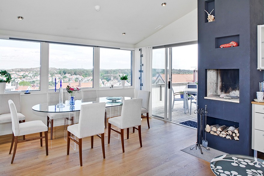 A small house for a family in Sweden with 3 bedrooms in 1,281 sq ft. | www.facebook.com/SmallHouseBliss