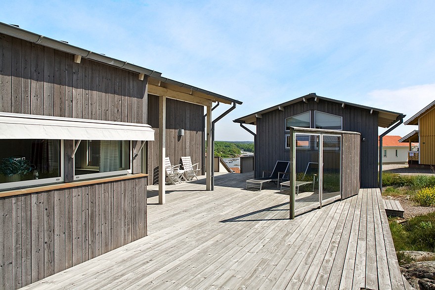 A small house for a family in Sweden with 3 bedrooms in 1,281 sq ft. | www.facebook.com/SmallHouseBliss