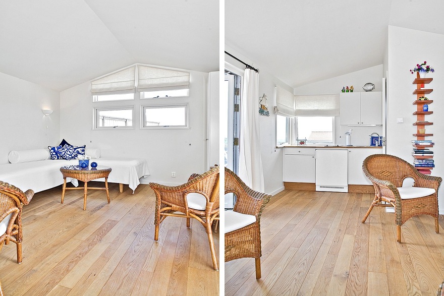 A small house for a family in Sweden with 3 bedrooms in 1,281 sq ft. | www.facebook.com/SmallHouseBliss