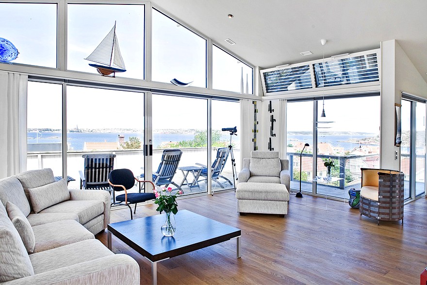 A small house for a family in Sweden with 3 bedrooms in 1,281 sq ft. | www.facebook.com/SmallHouseBliss