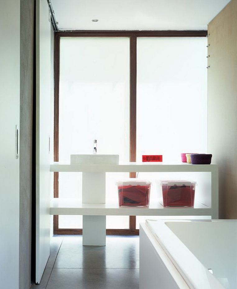 A small modern house in the woods with an urban loft design. | www.facebook.com/SmallHouseBliss