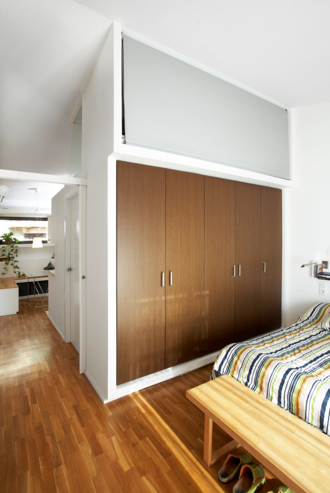 An old stable in Spain was turned into a small house with 1 bedroom in 592 sq ft. | www.facebook.com/SmallHouseBliss