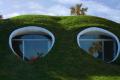 The Dune House, an earth-sheltered duplex. Each unit has 1 bedroom in 750 sq ft. | www.facebook.com/SmallHouseBliss