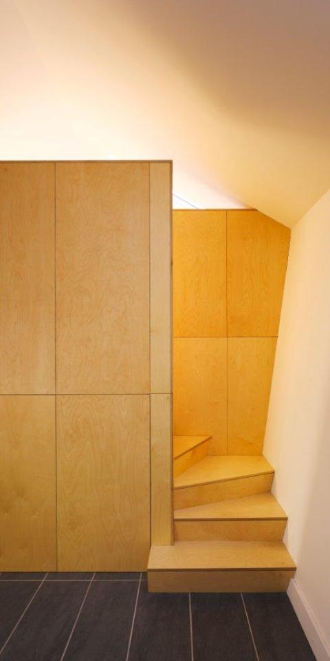 A restored 1830's fisherman's cottage in Ireland. It has only 270 sq ft on the ground floor plus a loft bedroom. | www.facebook.com/SmallHouseBliss