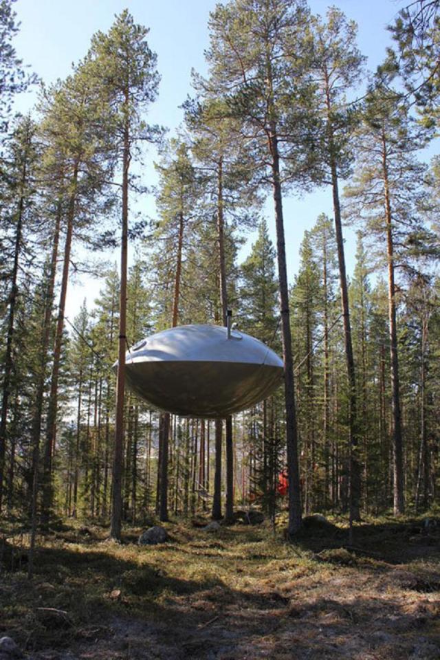 The UFO at Treehotel