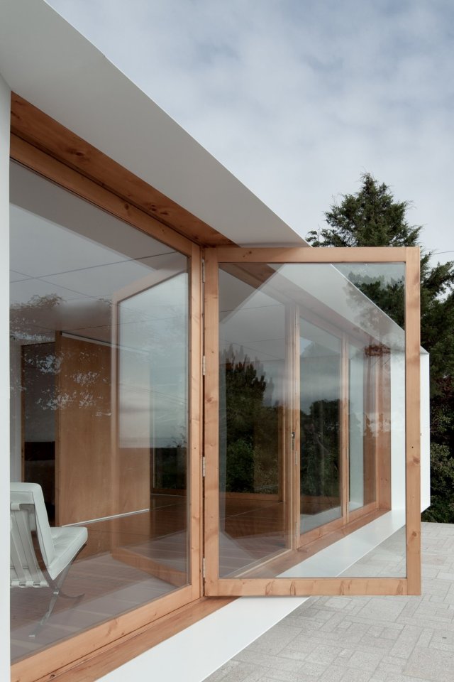 MIMA House, a prefab with movable wall panels that allow the residents to easily reconfigure the floor plan. | www.facebook.com/SmallHouseBliss