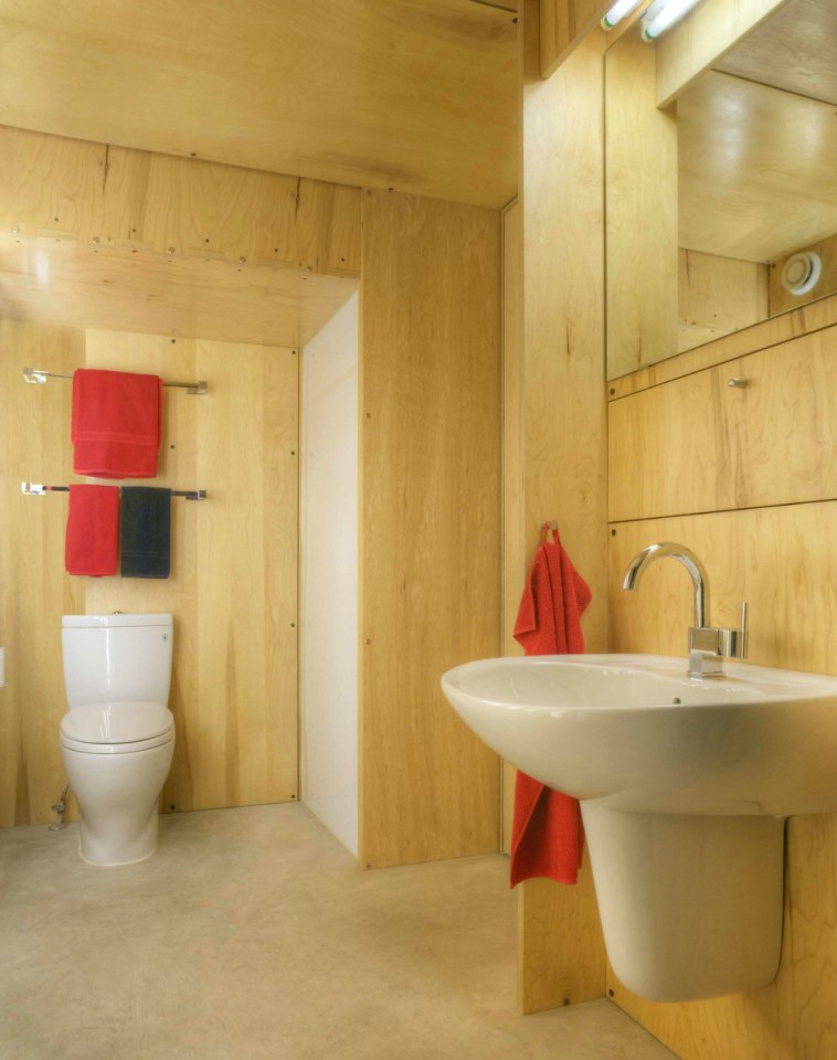 The E.D.G.E., a small prefab house with 358 sq ft main floor plus 2 loft bedrooms. | www.facebook.com/SmallHouseBliss