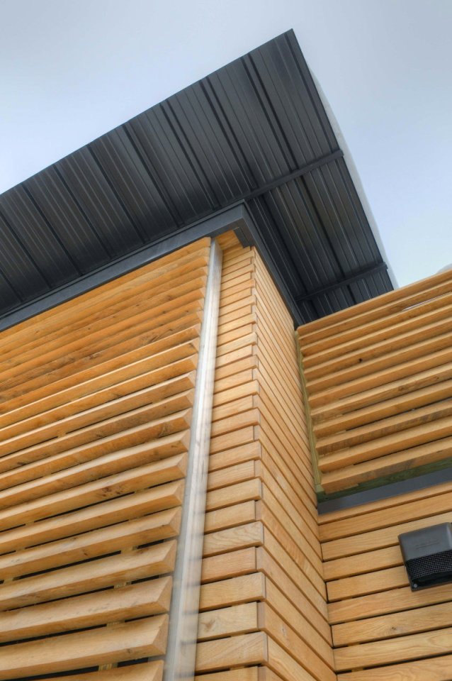 The E.D.G.E., a small prefab house with 358 sq ft main floor plus 2 loft bedrooms. | www.facebook.com/SmallHouseBliss