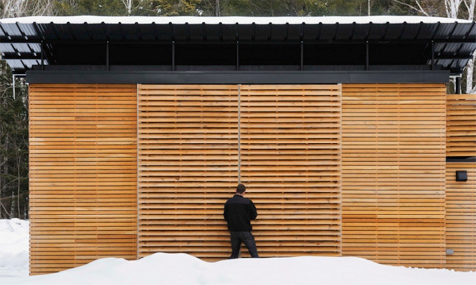 The E.D.G.E., a small prefab house with 358 sq ft main floor plus 2 loft bedrooms. | www.facebook.com/SmallHouseBliss