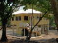 This small Caribbean beach house has one bedroom in 442 sq ft. | www.facebook.com/SmallHouseBliss
