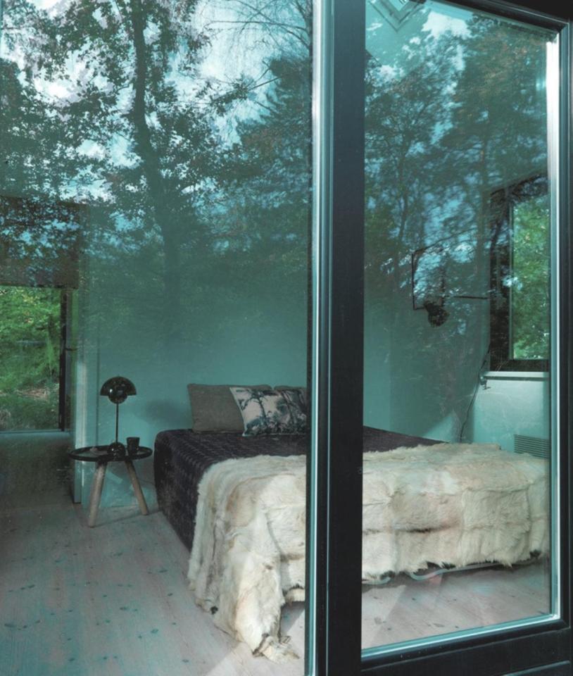 A modular vacation cottage in Denmark with two bedrooms and a sleeping loft in 797 sq ft. | www.facebook.com/SmallHouseBliss