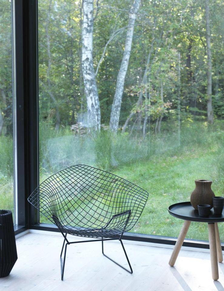 A modular vacation cottage in Denmark with two bedrooms and a sleeping loft in 797 sq ft. | www.facebook.com/SmallHouseBliss