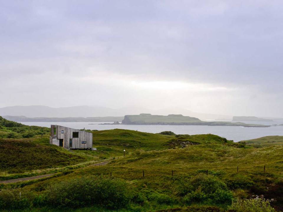 The Hen House on the Isle of Skye, a low-impact contemporary cottage with one bedroom plus loft in 775 sq ft. | www.facebook.com/SmallHouseBliss