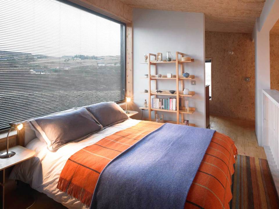 The Hen House on the Isle of Skye, a low-impact contemporary cottage with one bedroom plus loft in 775 sq ft. | www.facebook.com/SmallHouseBliss