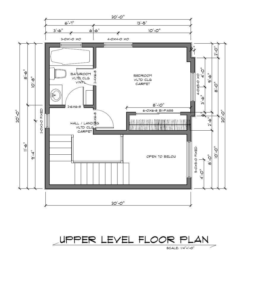 AnnaMarie's Cottage, a small owner-built home with custom hand-crafted features. It has one bedroom in 716 sq ft. | www.facebook.com/SmallHouseBliss