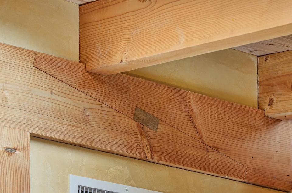 River Road House, a beautiful and sustainable timber frame home with two bedrooms in 800 sq ft. | www.facebook.com/SmallHouseBliss