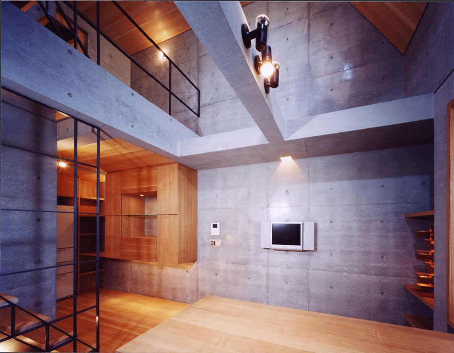 "Seven", a multilevel urban house built on land previously used as a parking spot. It has one bedroom in 735 sq ft. | www.facebook.com/SmallHouseBliss