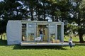 Port-a-Bach, a shipping container cabin by Bonnifait + Giesen | www.facebook.com/SmallHouseBliss