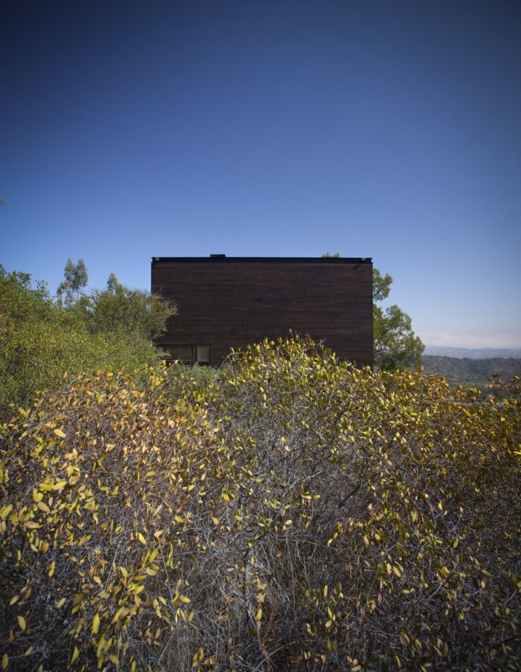 Refugio Pangal, a simple modern cabin in Chile with one bedroom and a loft in 646 sq ft. | www.facebook.com/SmallHouseBliss