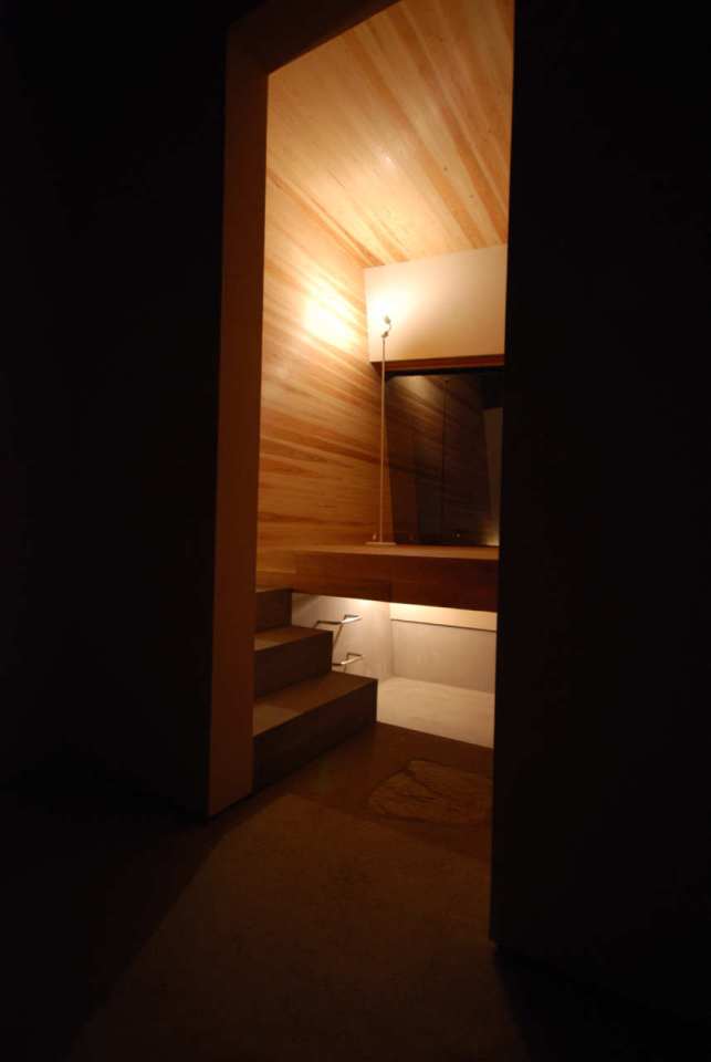 This modern version of the traditional Japanese courtyard house has two bedrooms in 534 sq ft. | www.facebook.com/SmallHouseBliss