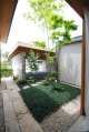 This modern version of the traditional Japanese courtyard house has two bedrooms in 534 sq ft. | www.facebook.com/SmallHouseBliss