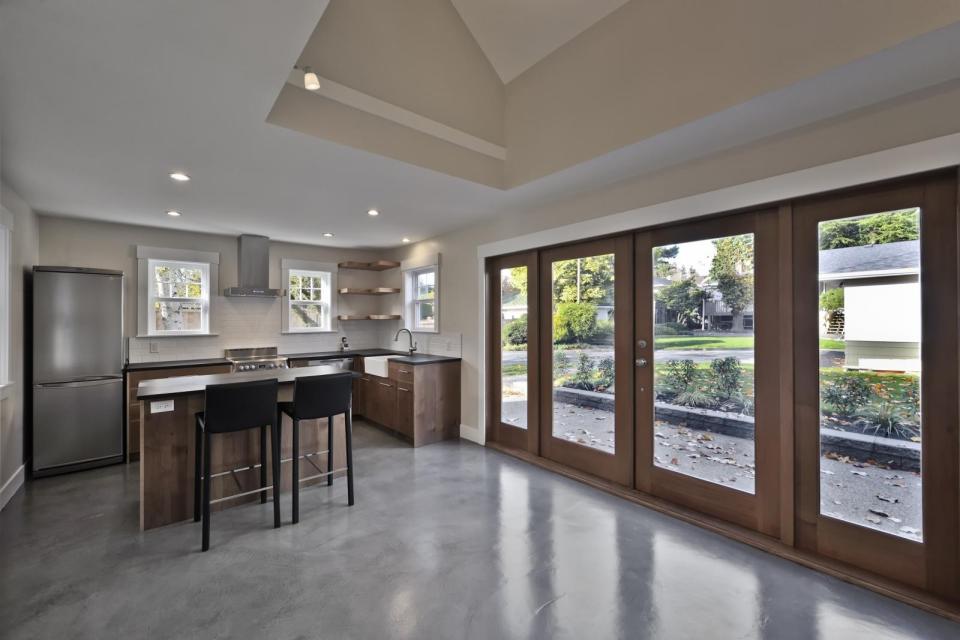 The Arbutus, a laneway house with two bedrooms and two full baths in just 750 sq ft. | www.facebook.com/SmallHouseBliss