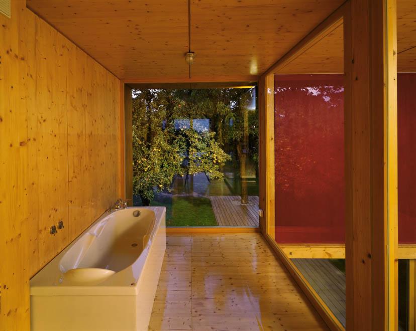 This modern timber-framed house was kept small with a simple design to meet a limited budget. | www.facebook.com/SmallHouseBliss