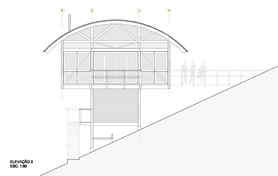 Casa da Praia do Félix, a small tropical beach house in Brazil. | www.facebook.com/SmallHouseBliss