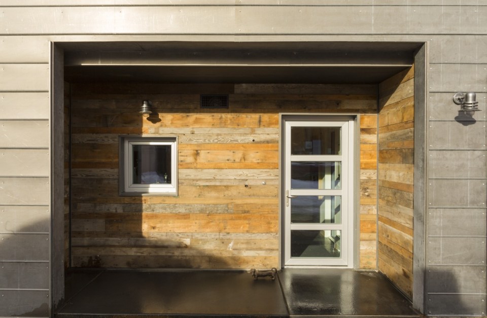 The Diagon Alley passive house combines modern design and a super-insulated building envelope. It has two bedrooms in 650 sq ft. | www.facebook.com/SmallHouseBliss