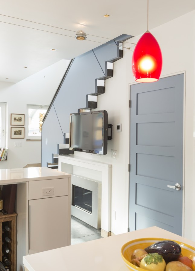 The Diagon Alley passive house combines modern design and a super-insulated building envelope. It has two bedrooms in 650 sq ft. | www.facebook.com/SmallHouseBliss