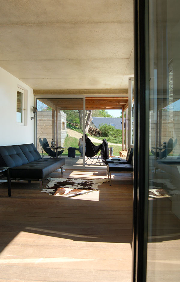 The remnants of a tiny stone cottage were restored and expanded with a small addition. It now has 334 sq ft downstairs and one bedroom up. | www.facebook.com/SmallHouseBliss