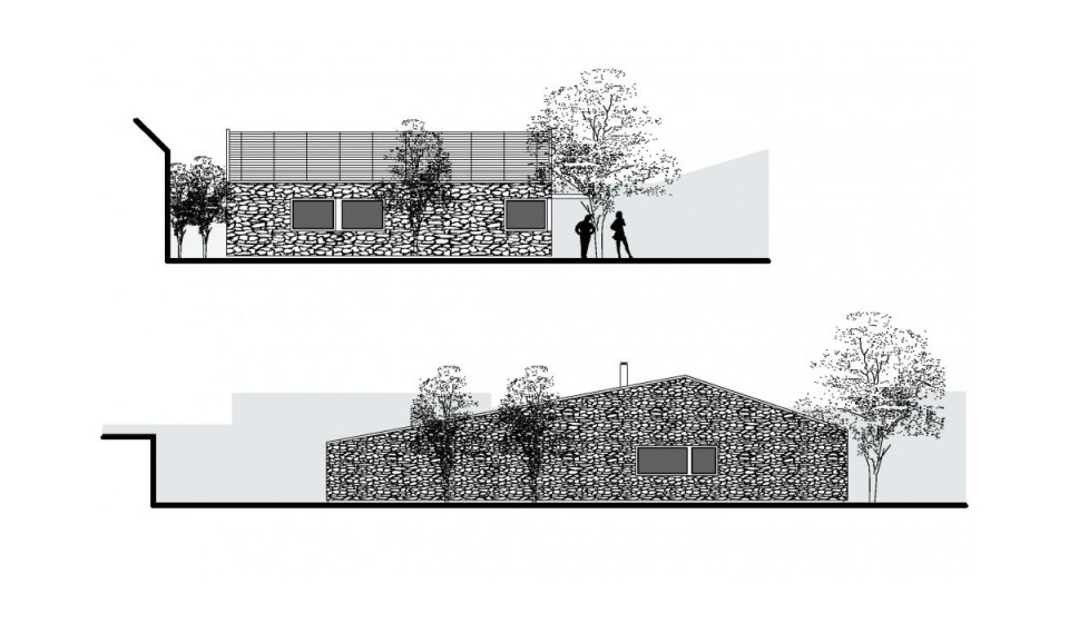 Otio, a small stone cottage by Sebastian Nagy