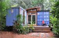 The Savannah Project, an artist's home and studio built from a pair of repurposed shipping containers. | www.facebook.com/SmallHouseBliss