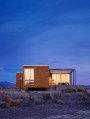 This prefab retreat in the Nevada desert has no air conditioning, using only passive strategies to keep cool. It has 3 bedrooms in 1,200 sq ft. | www.facebook.com/SmallHouseBliss
