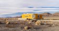This prefab retreat in the Nevada desert has no air conditioning, using only passive strategies to keep cool. It has 3 bedrooms in 1,200 sq ft. | www.facebook.com/SmallHouseBliss