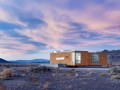 This prefab retreat in the Nevada desert has no air conditioning, using only passive strategies to keep cool. It has 3 bedrooms in 1,200 sq ft. | www.facebook.com/SmallHouseBliss