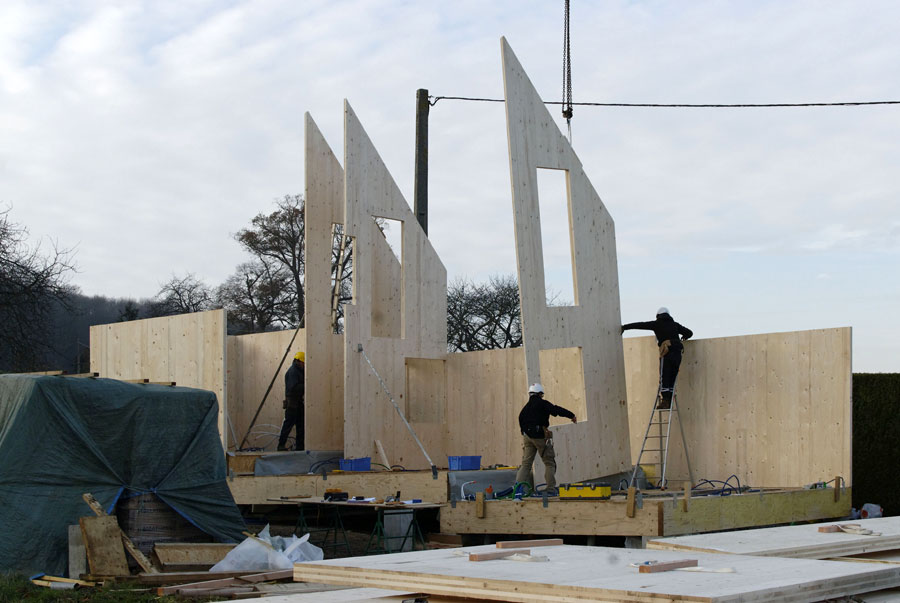 House G, a small house in Normandy with two bedrooms in 1,076 sq ft. | www.facebook.com/SmallHouseBliss