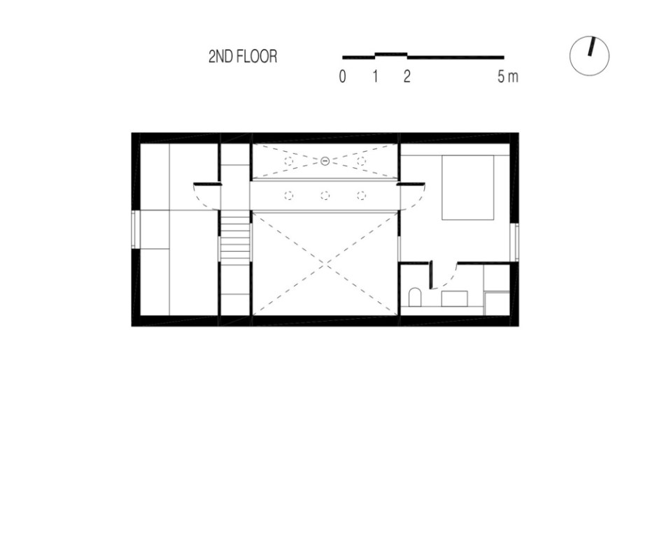 House G, a small house in Normandy with two bedrooms in 1,076 sq ft. | www.facebook.com/SmallHouseBliss