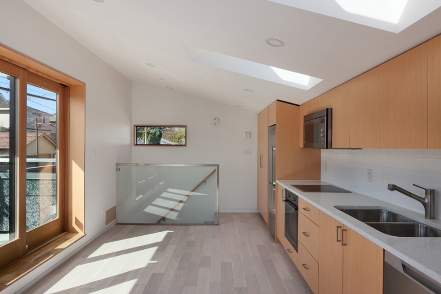 A 580 sq ft laneway house with sustainable design features by Lanefab Design/Build | www.facebook.com/SmallHouseBliss