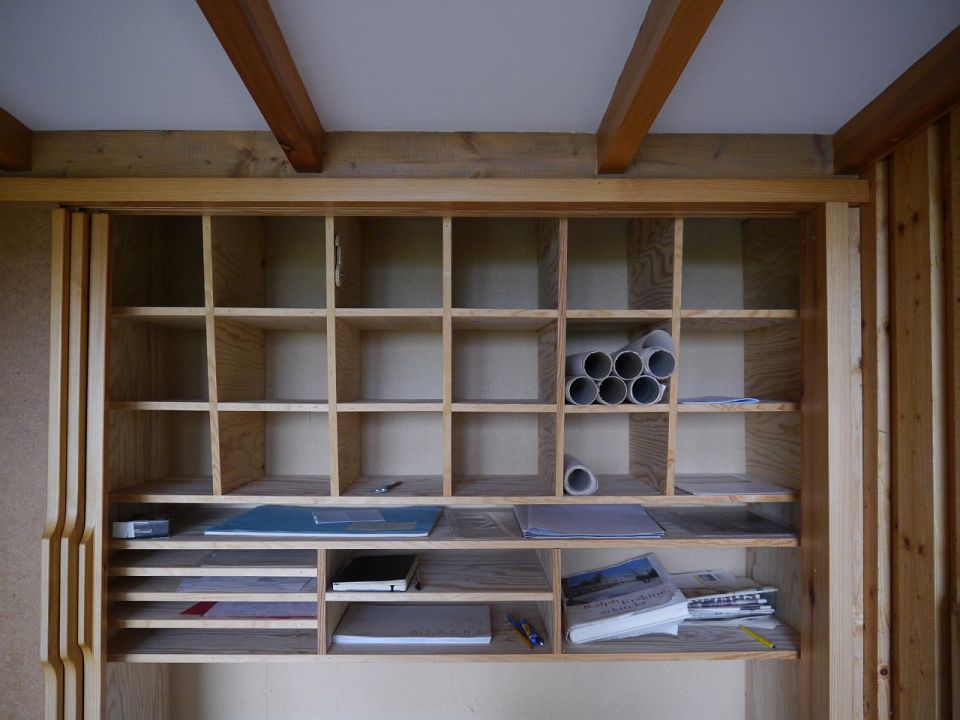 The Box, the 215 sq ft house architect Ralph Erskine built for his family of four | www.facebook.com/SmallHouseBliss