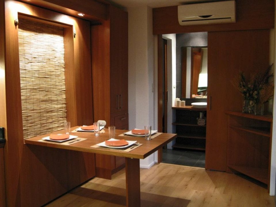 The Casa Cúbica vacation home, built from a 20' shipping container, sleeps up to four. | www.facebook.com/SmallHouseBliss